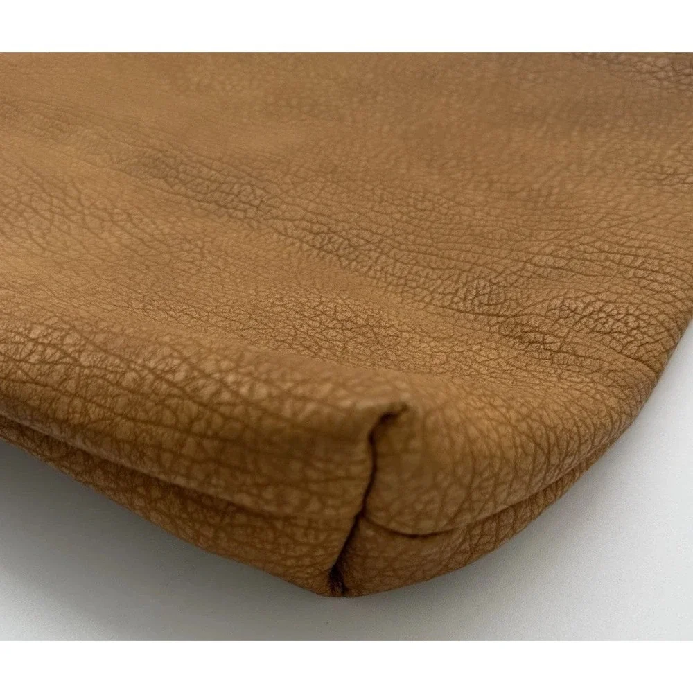 Free People Vegan Cracked Leather Large Tote/Cosmetic/Laptop Computer Bag